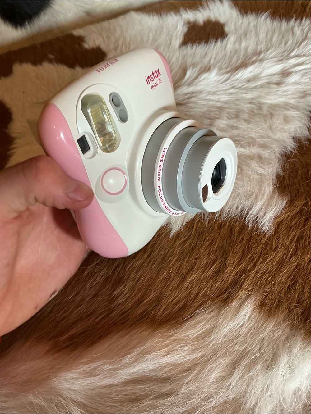 Fujifilm Instax Mini 26 Instant Film Camera Pink Compact Design - Picture 3 of 4